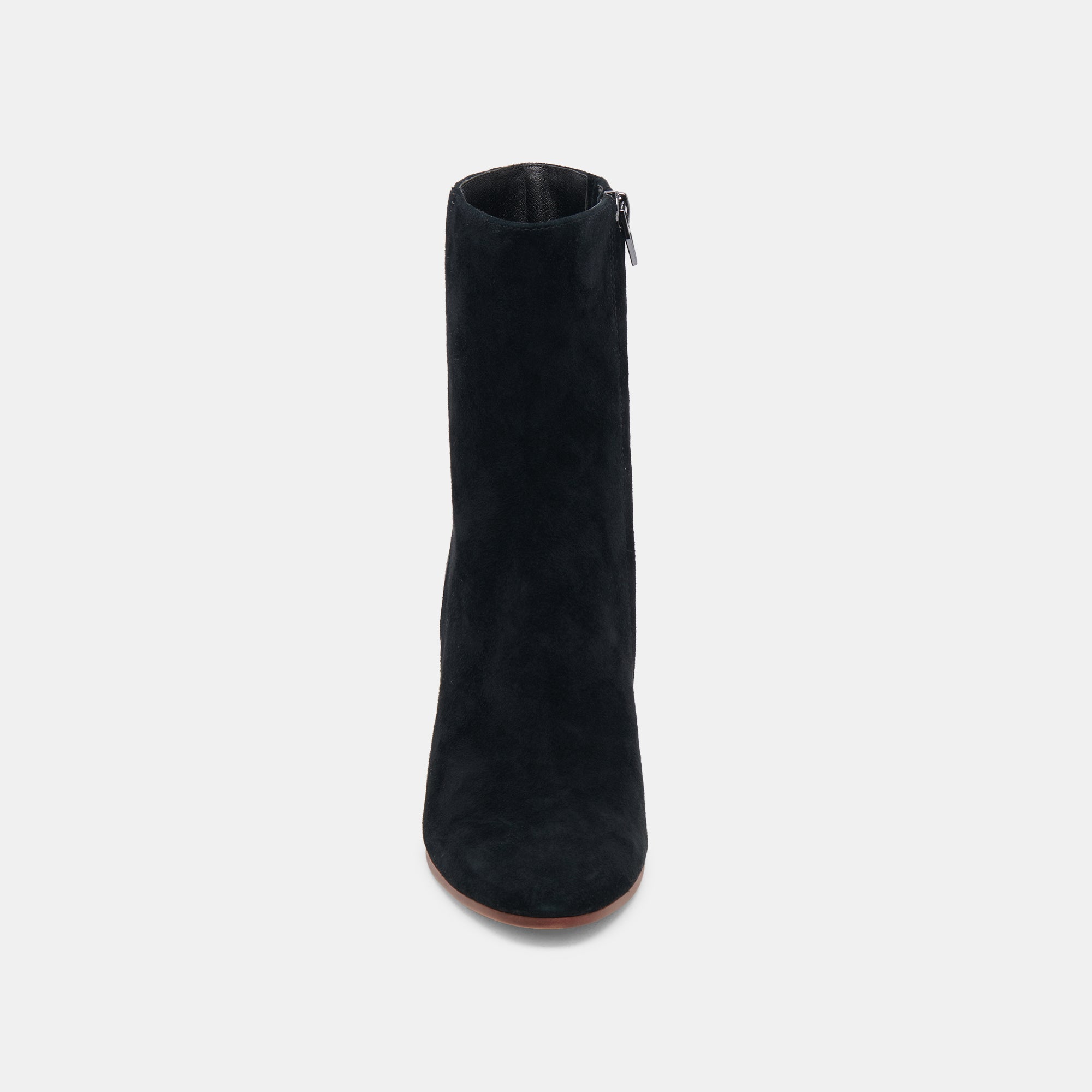 Suzy Booties Onyx Suede - Stylish & Comfortable Women's Ankle Boots for Fall & Winter Fashion, Office & Casual Wear