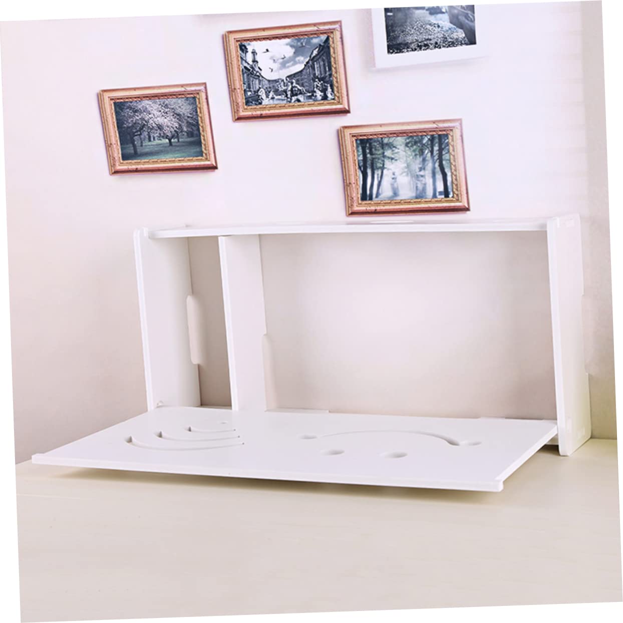 UKCOCO Wall Mount Router Holder - Organize Your WiFi Modem & Internet Box - Perfect for Home, Office & Gaming Setup