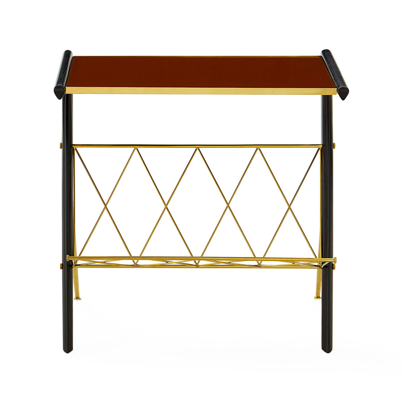 Stylish Trocadero Magazine Side Table - Modern End Table for Living Room, Bedroom & Office - Perfect for Holding Books, Drinks & Decor