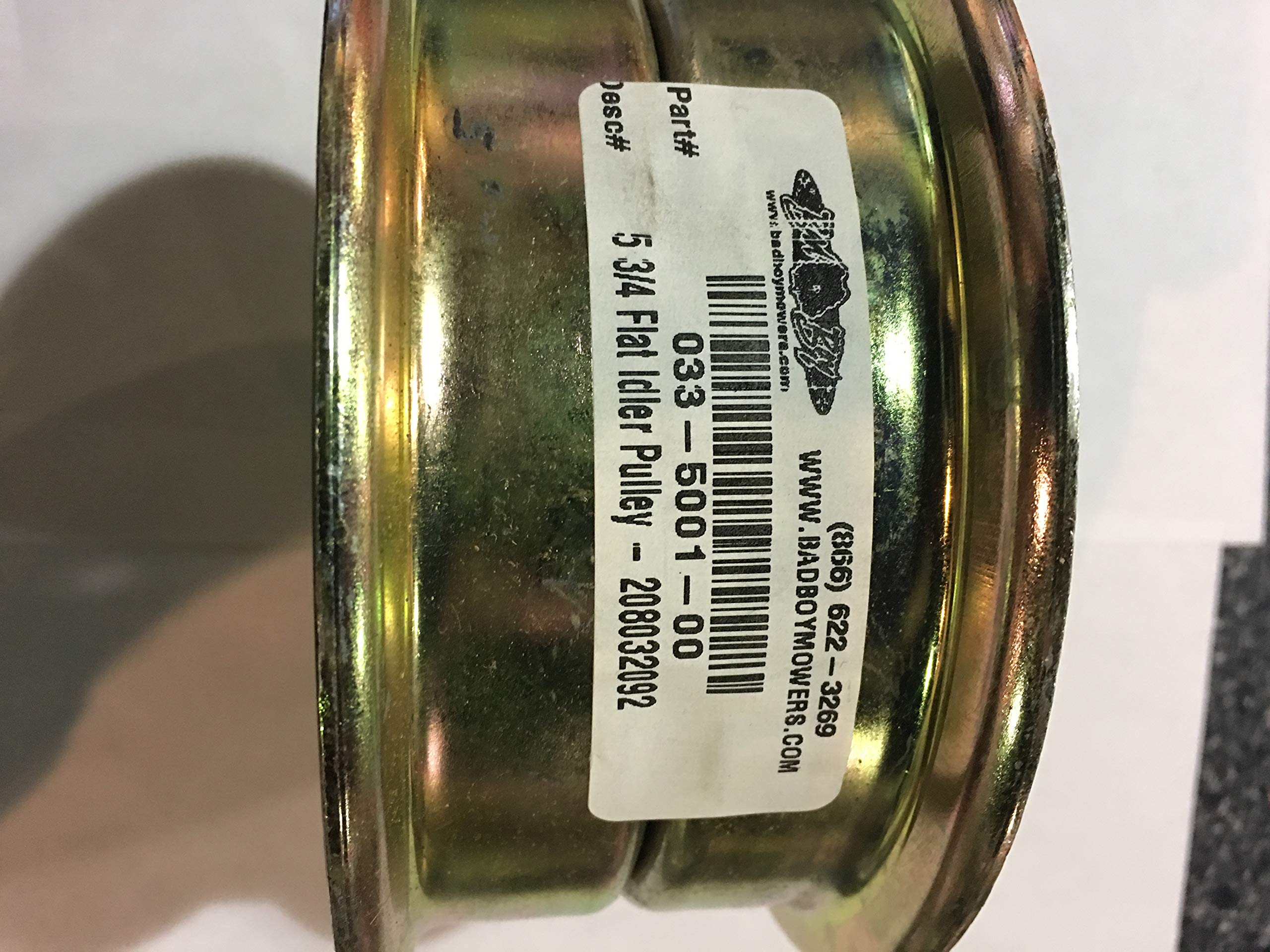 Bad Boy Zero Turn Mower Idler Pulley 5.75