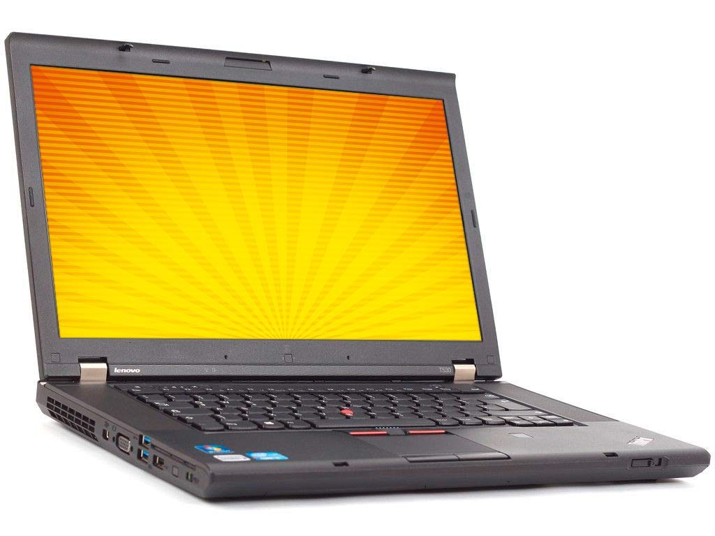 Lenovo ThinkPad T530 15.6-inch Laptop - Intel Core i5 3rd Gen, 16GB RAM, 480GB SSD, HD Webcam, Windows 10 Pro (Renewed) - Perfect for Business, Office Work & Remote Learning