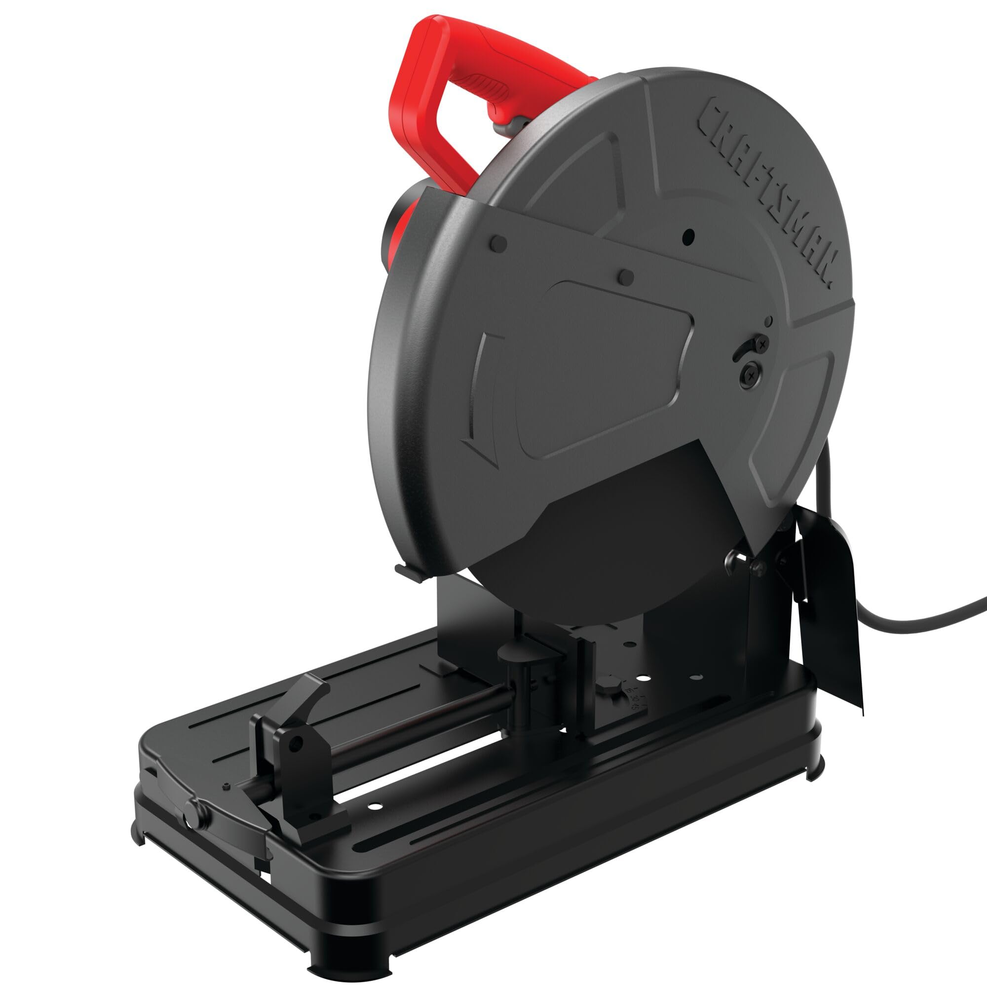 CRAFTSMAN 14-Inch 15-Amp Corded Chop Saw (CMEM2500) - Heavy-Duty Metal & Wood Cutting for DIY Projects & Construction Work