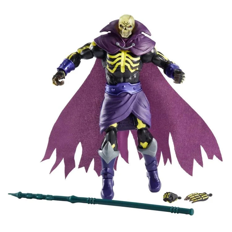 Masters of the Universe: Revelation Masterverse Scare Glow Action Figure - Collectible He-Man Toy for Fans & Display - Perfect for Shelf Decor, Role Play, and Nostalgic Gift Giving