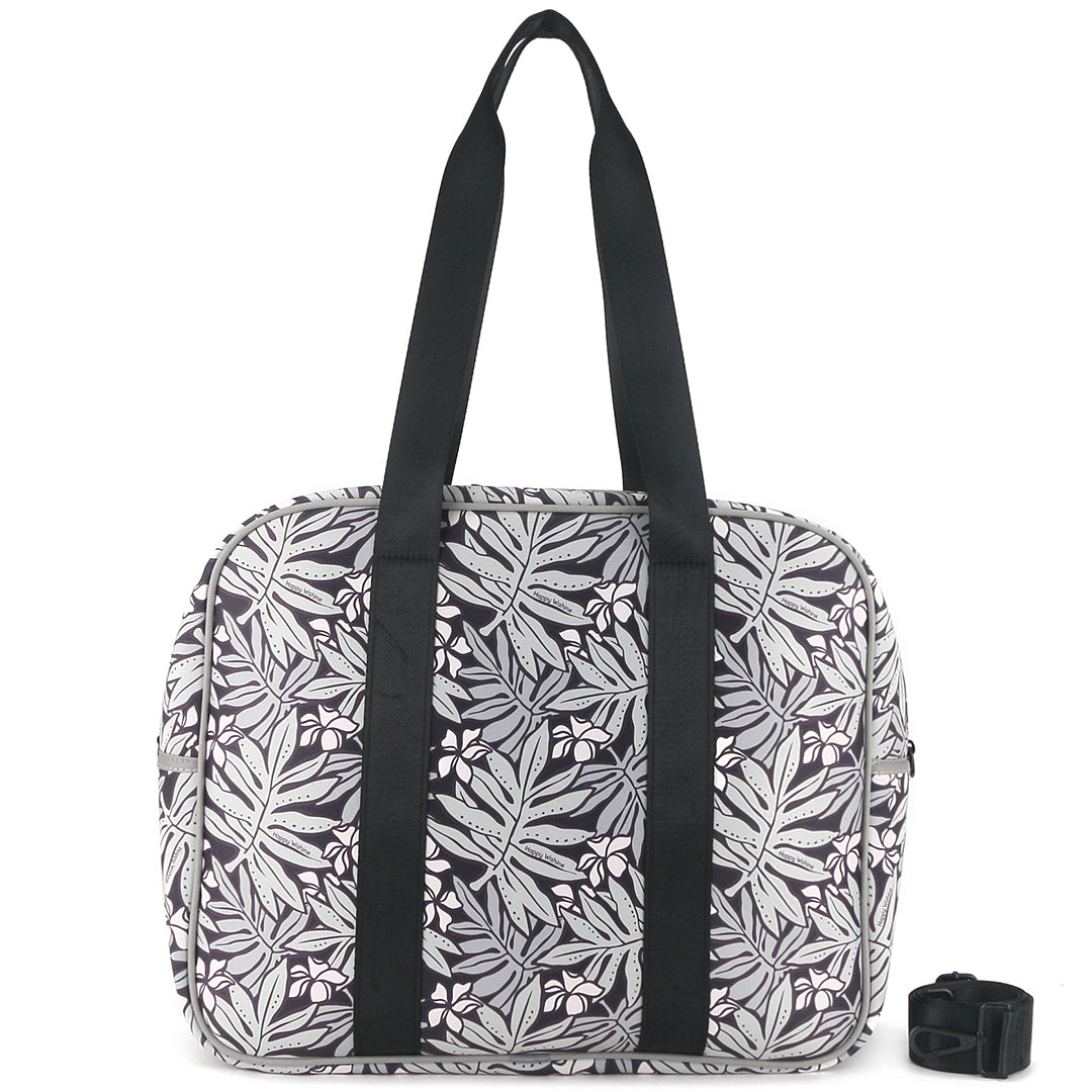 Premium Gym Bag for Men & Women - Durable Sports Duffel Bag with Shoe Compartment - Lightweight & Water-Resistant - Perfect for Gym, Travel, Workout & Sports (Lauae Grey)