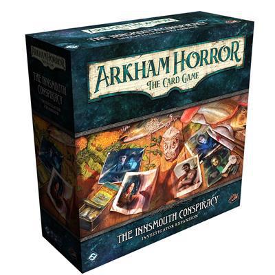 Arkham Horror LCG: The Innsmouth Conspiracy Expansion - Investigator Card Pack | Horror-Themed Cooperative Card Game for 1-4 Players | Perfect for Game Nights & Lovecraftian Storytelling Adventures