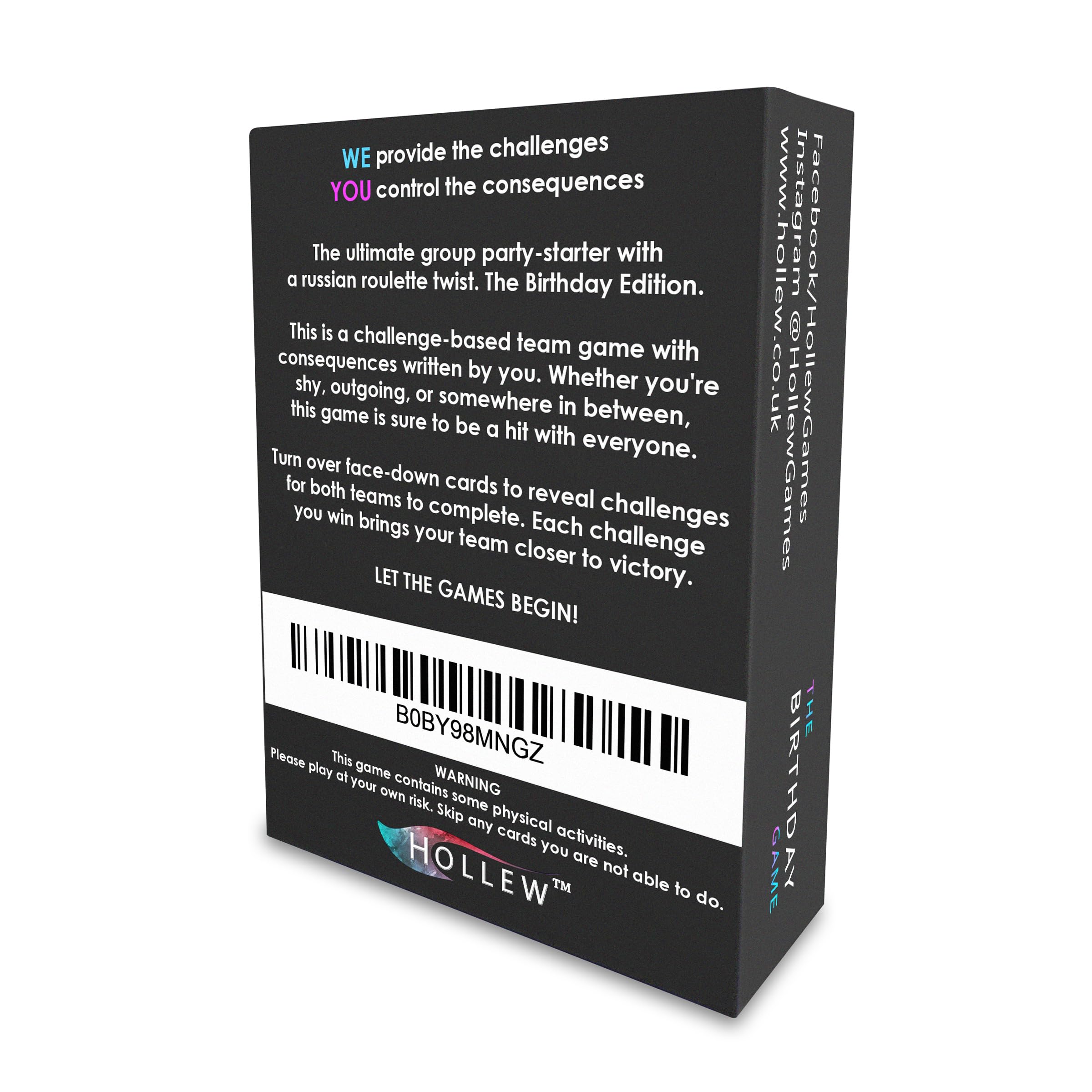 Outrageous Birthday Card Game for Adults - Hilarious Party Game for Men & Women | Perfect Birthday Gift for Boyfriend, Girlfriend, Couples | Fun Adult Card Game for Parties, Game Nights & Celebrations | Great for Birthdays, Bachelorette Parties & Family Gatherings