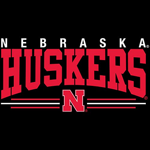 Huskers Arch Stripe N - Black
