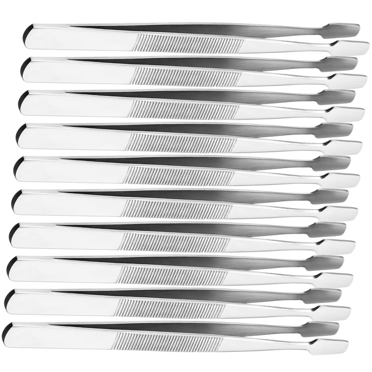 40 Pcs Stainless Steel Eyelash Extension Tweezers Set - Lash Tape, Glue Remover, Jewelry Making Tools for Professional & DIY Use | Perfect for Salon, Home Beauty, Photo Stamping & Craft Projects