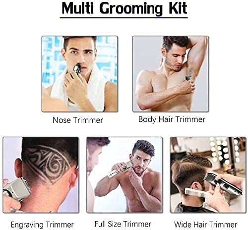 Best Rechargeable Electric Razor for Men - Wet & Dry Rotary Shaver with Pop-up Beard Trimmer | Smooth Shaving at Home, Travel & Gym