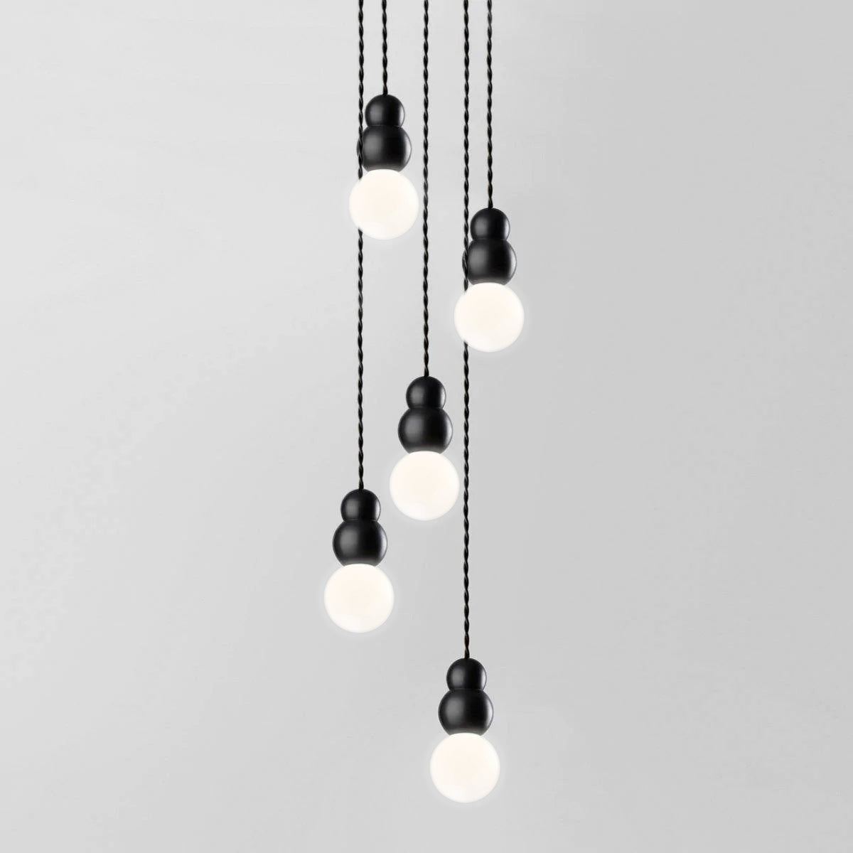 Modern LED Ball Light Pendant Lamp - Dimmable Hanging Light Fixture for Kitchen Island, Dining Room & Bedroom Decor