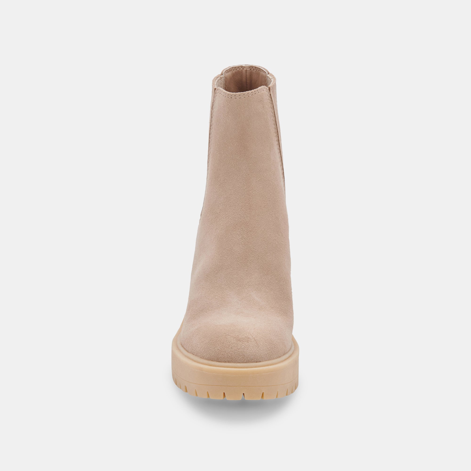 Caster H2O Wide Booties in Dune Suede - Waterproof & Comfortable Hiking Shoes for Women - Perfect for Outdoor Adventures, Trail Walking & Wet Conditions