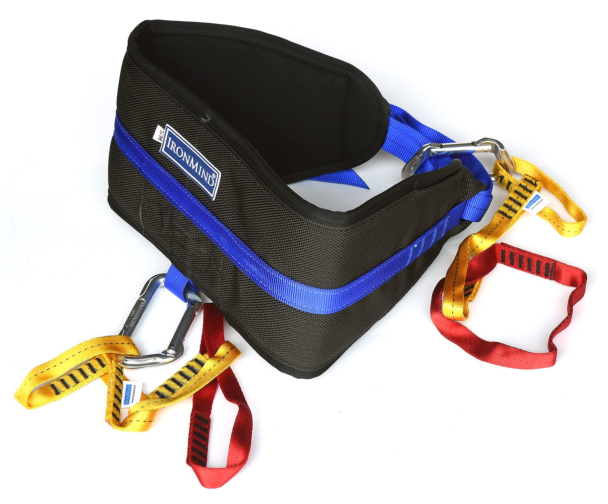 IronMind SUPER SQUATS Hip Belt for Belt Squats - Spine-Friendly Weightlifting Belt for Squats, Deadlifts & Leg Workouts - Reduce Lower Back Strain for Home & Gym Training