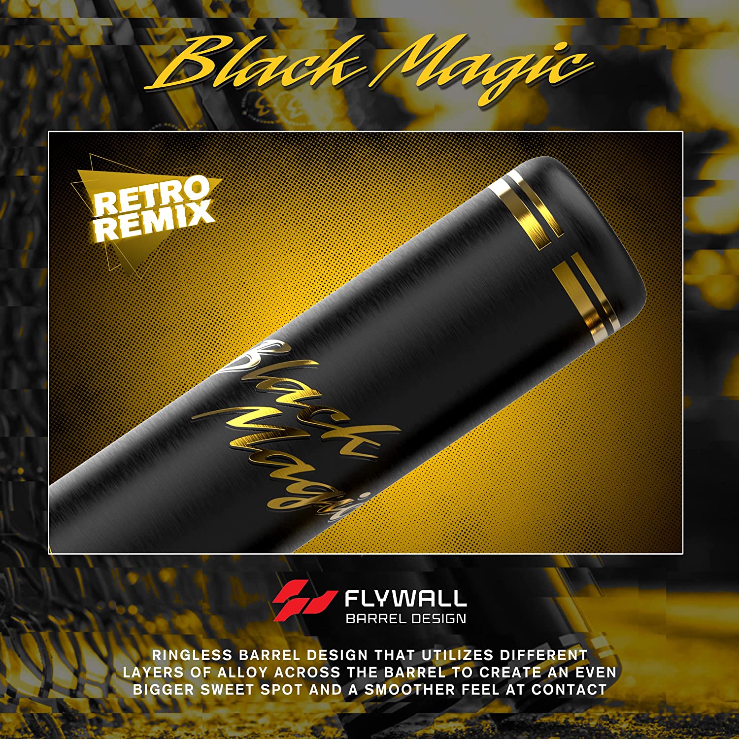Easton 2023 BLACK MAGIC USSSA Baseball Bat - 2 3/4