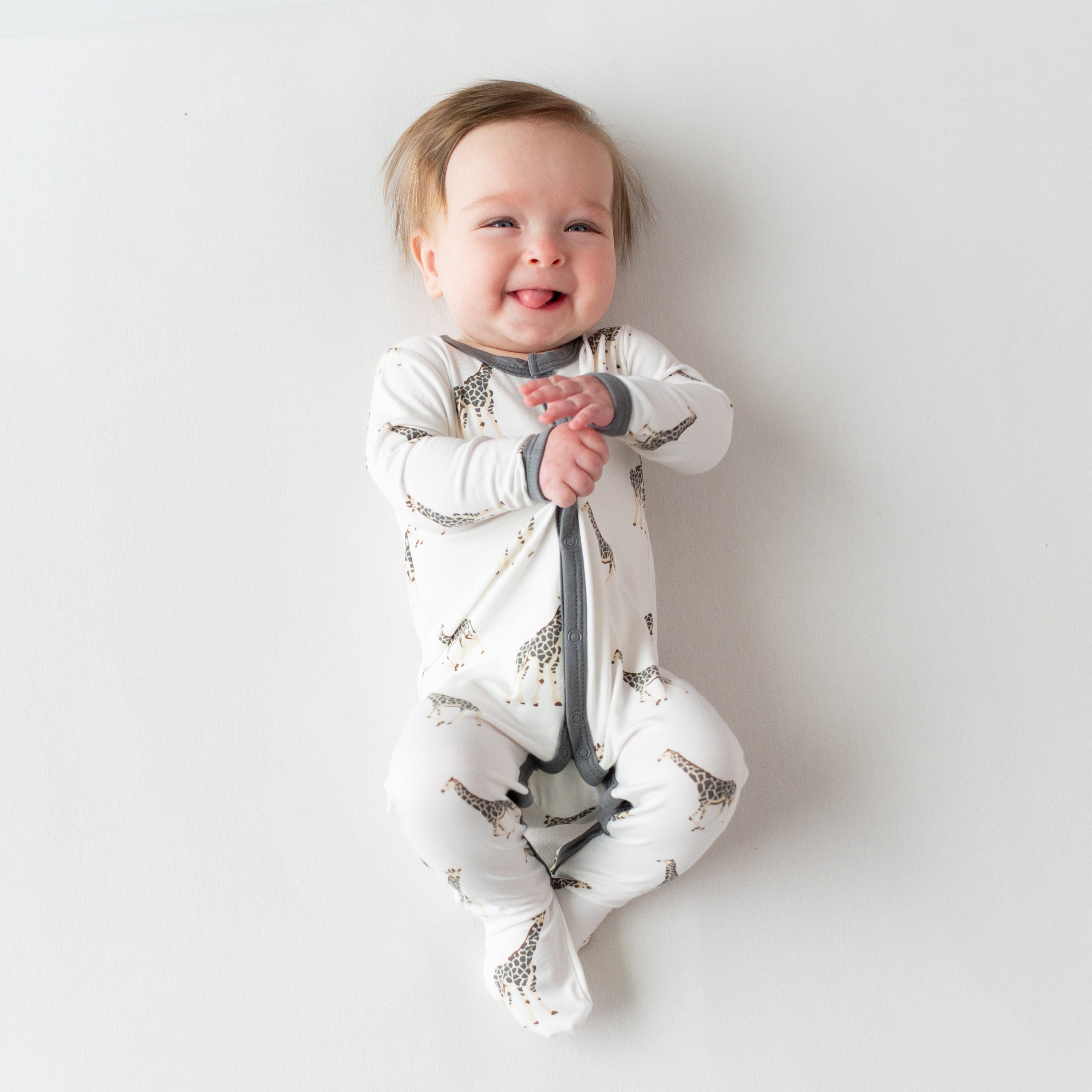 Giraffe Print Footie Pajamas for Baby & Toddler - Soft & Cozy One-Piece Sleepwear for Boys & Girls - Perfect for Playtime, Naptime & Bedtime