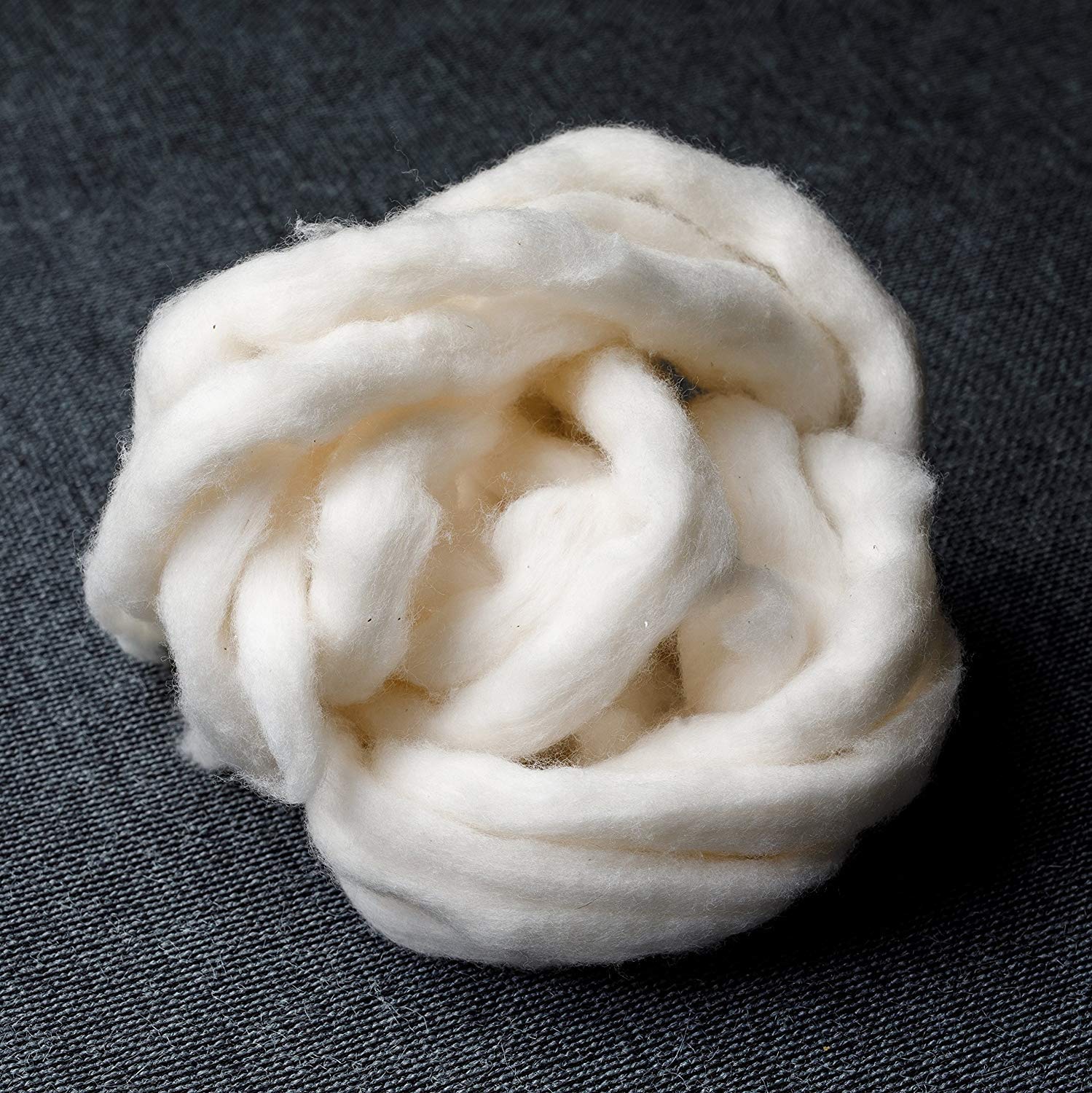 Japanese Organic Cotton Sliver 13 Feet - 100% Organic Unbleached Cotton for Baby Care & Crafting - Made in Japan (8 Pack) - Perfect for DIY Projects, Newborn Swaddles & Eco-Friendly Gifts