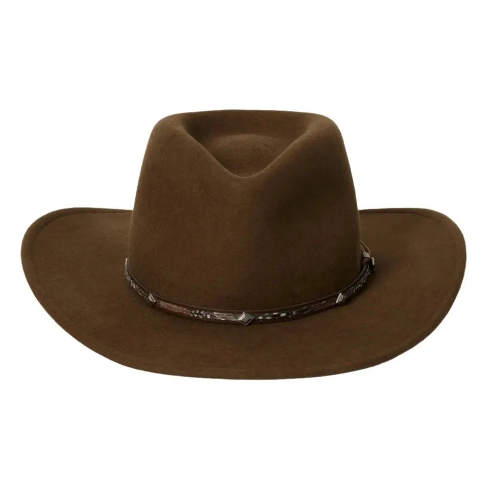 Stetson Mountain Sky Soft Wool Felt Cowboy Hat for Men - Western Style Rancher Hat for Outdoor, Rodeo & Country Fashion