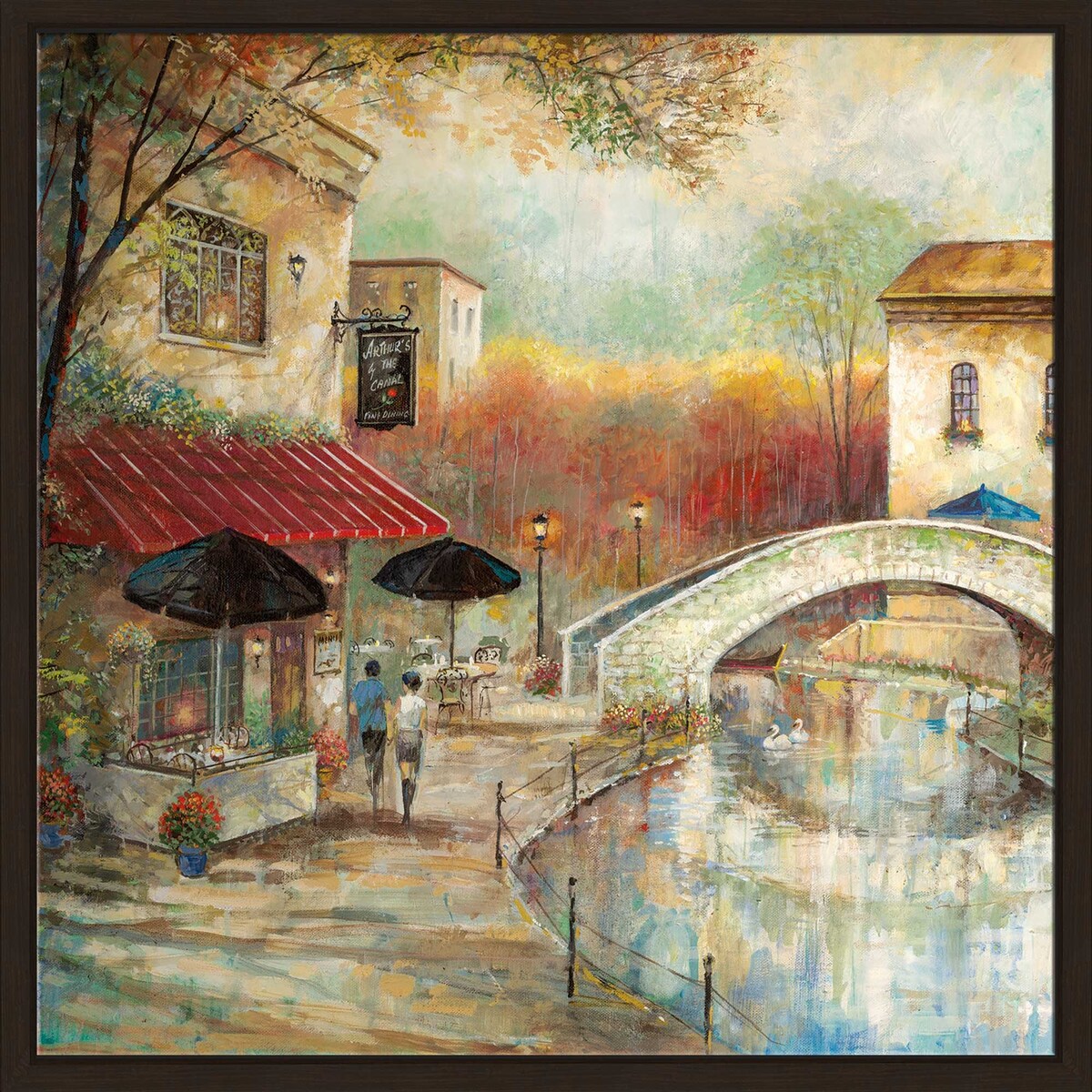 Arthurs I by Ruane Manning - Premium Floating Canvas Wall Art Print - Modern Home & Office Decor for Living Room, Bedroom, or Gallery Display