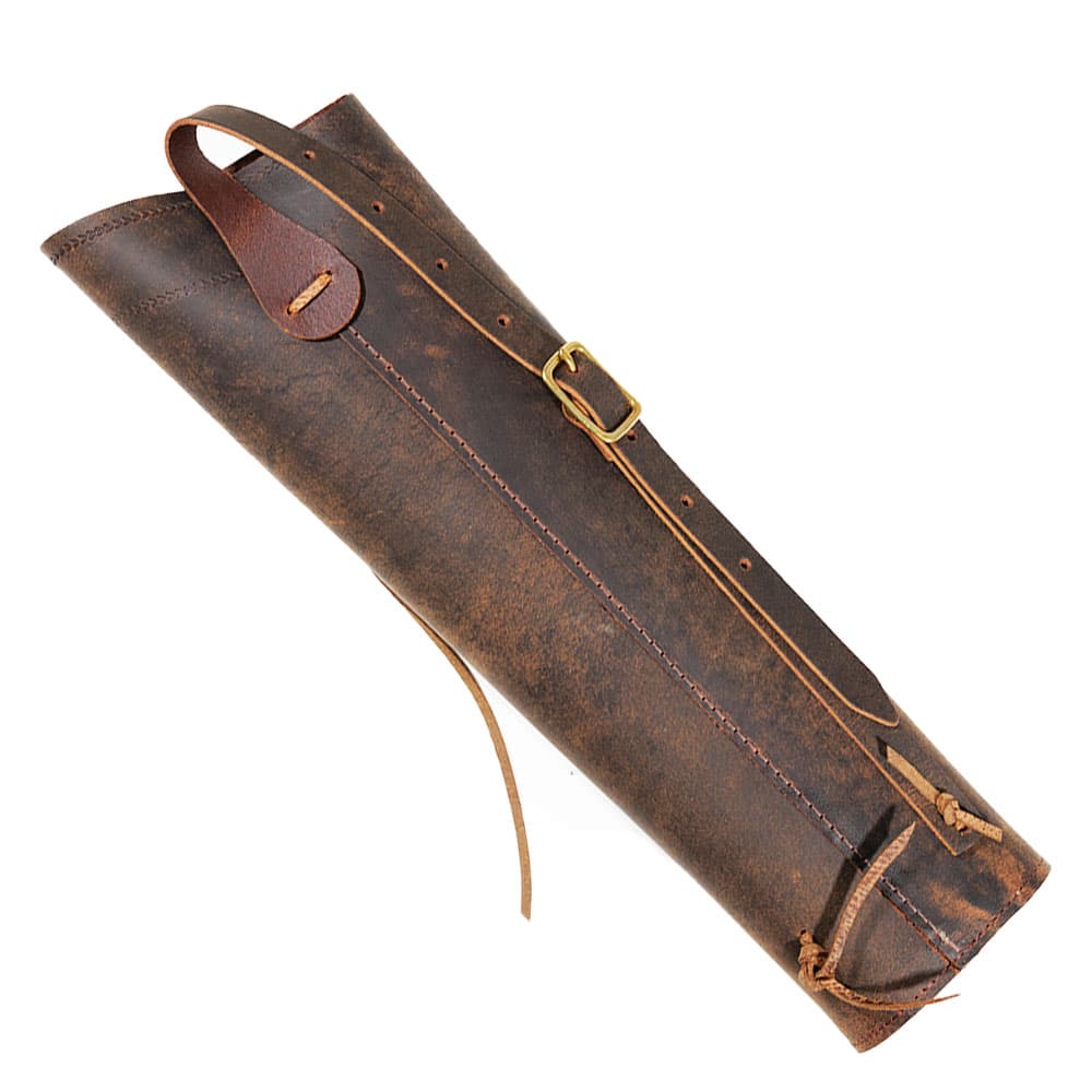 Serious Archery Mini Traditional Archery Back Quiver for Youth - Lightweight & Durable Hunting Quiver for Kids & Teens - Perfect for Outdoor Archery Practice & Hunting Adventures