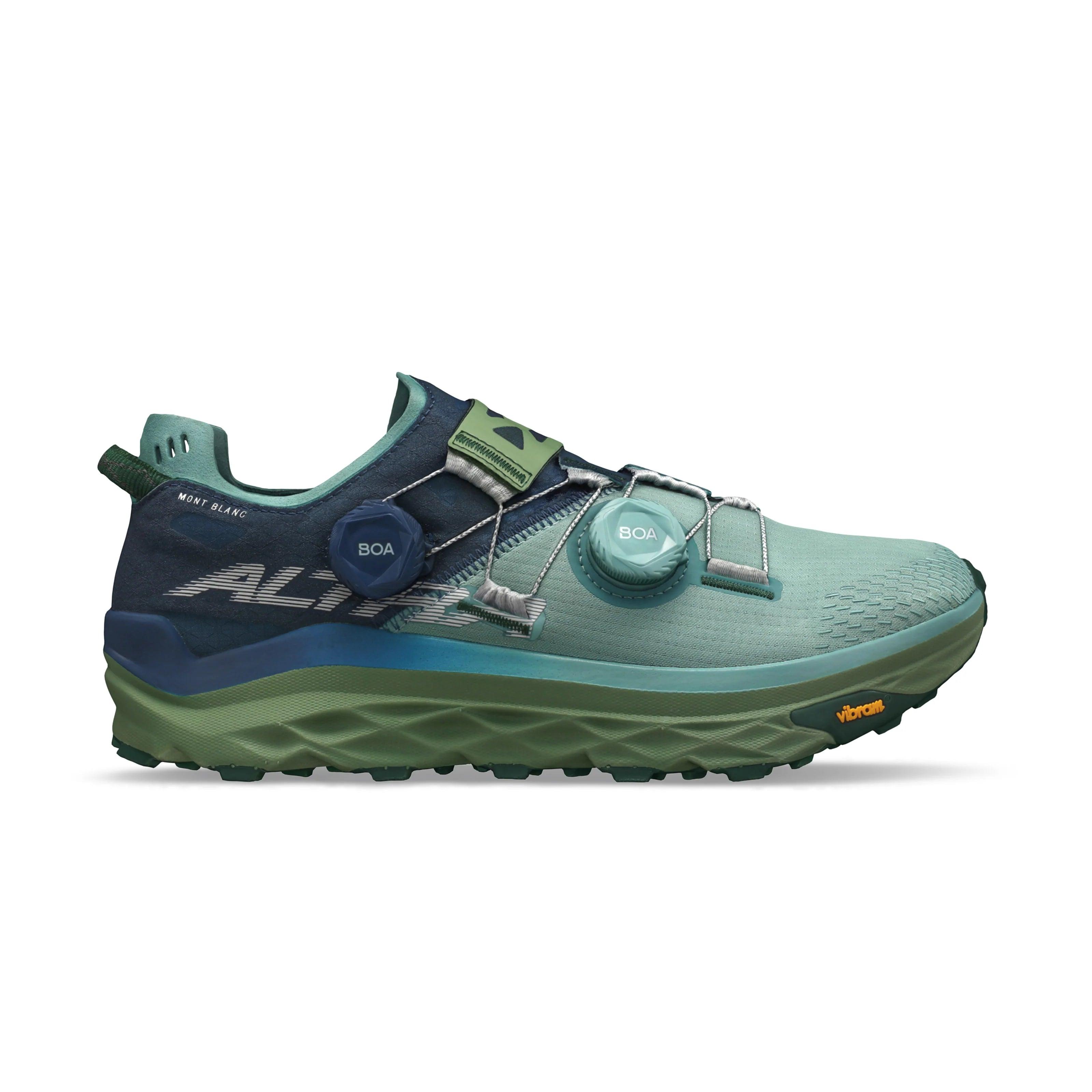 Altra Men's Mont Blanc BOA Waterproof Trail Running Shoes - Lightweight Hiking & Outdoor Adventure Footwear for Men