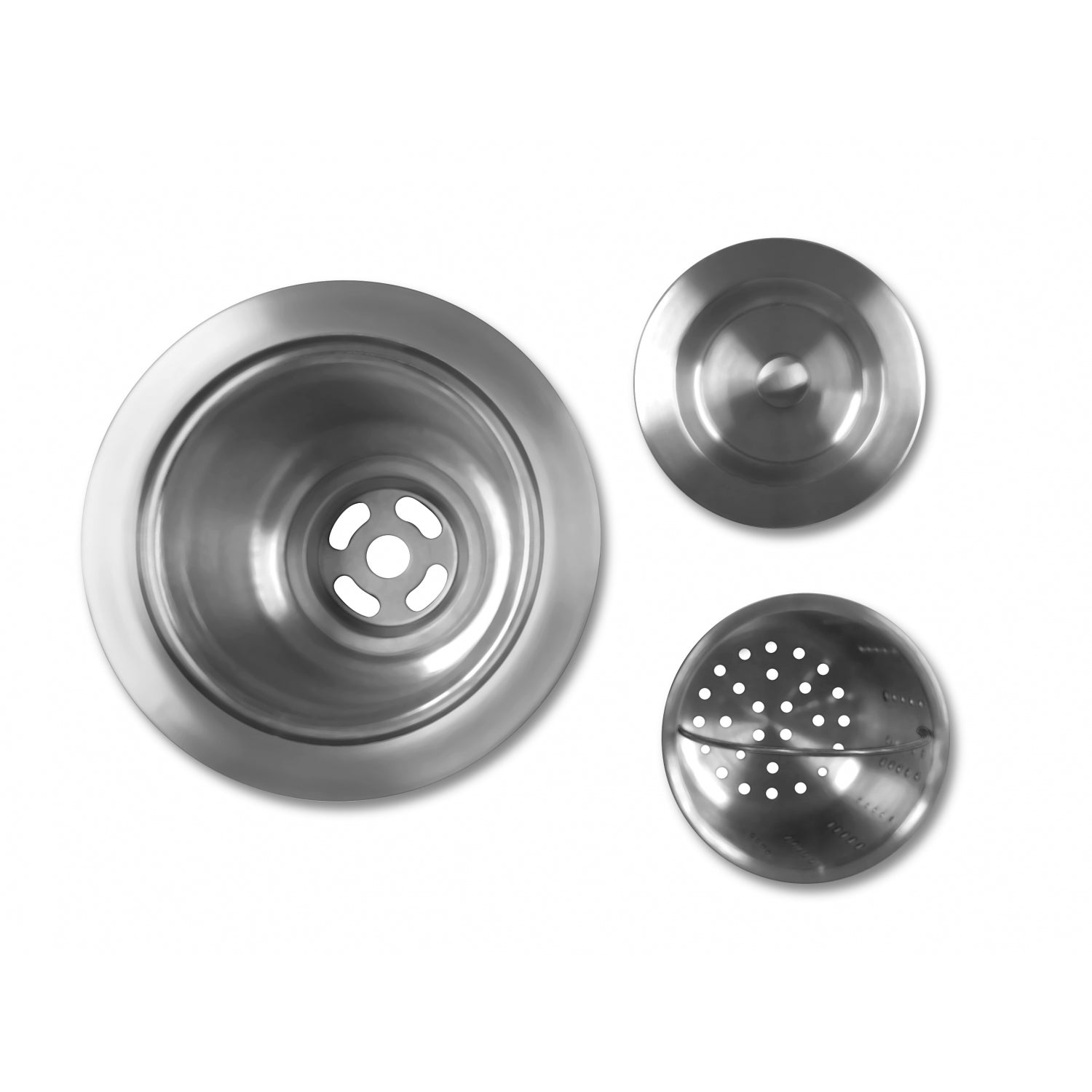 Premium Stainless Steel Sink Strainer for Ancona Chef Farmhouse Series Sinks - Durable Kitchen Drain Filter for Food Waste, Hair & Debris - Perfect for Farmhouse, Apron & Undermount Sinks (Home & Restaurant Use)