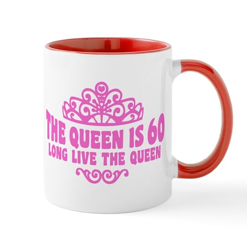 White/Red Inside - Funny 60Th Birthday Mug