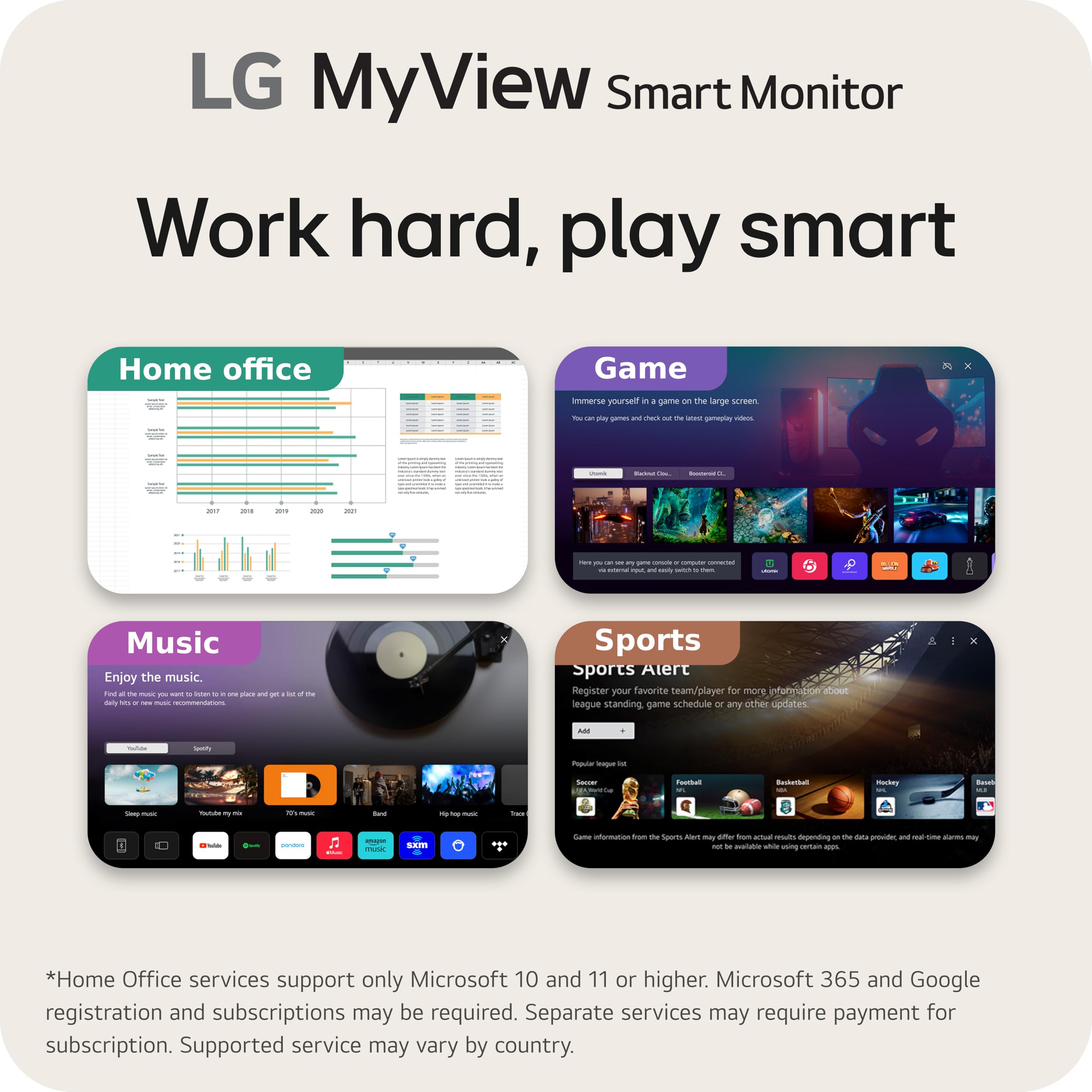 LG 34SR60QC-W 34-inch UltraWide QHD Curved Smart Monitor (3440x1440) with webOS, HDR10, 100Hz Refresh Rate, Built-in Speakers & AirPlay2 - Perfect for Home Office, Gaming & Streaming Entertainment