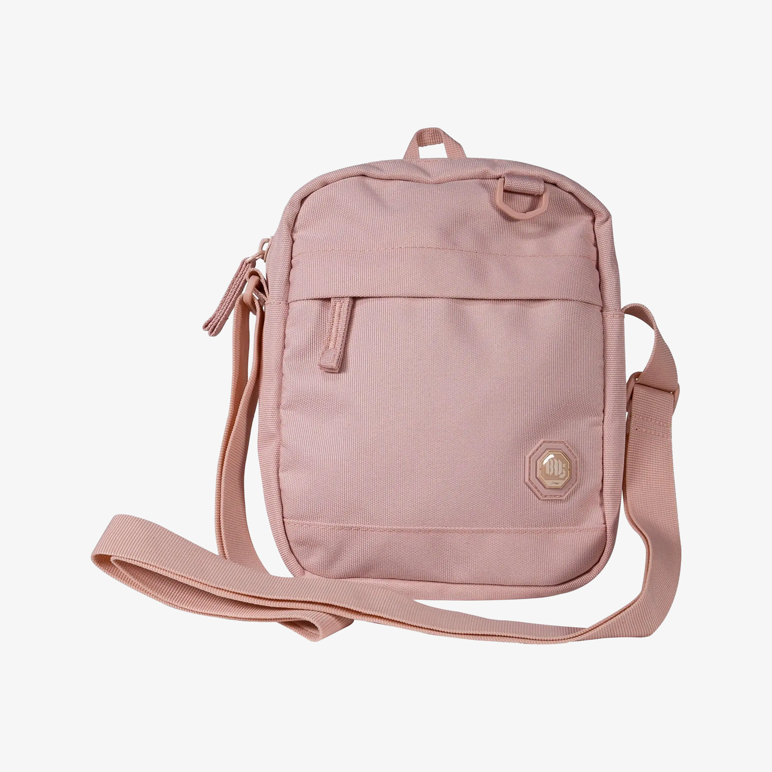 Li Ning Shoulder Bag ABDR184 4 - Lightweight Pink Sports Backpack for Gym, Travel & School | Durable Nylon Crossbody Bag for Women & Men