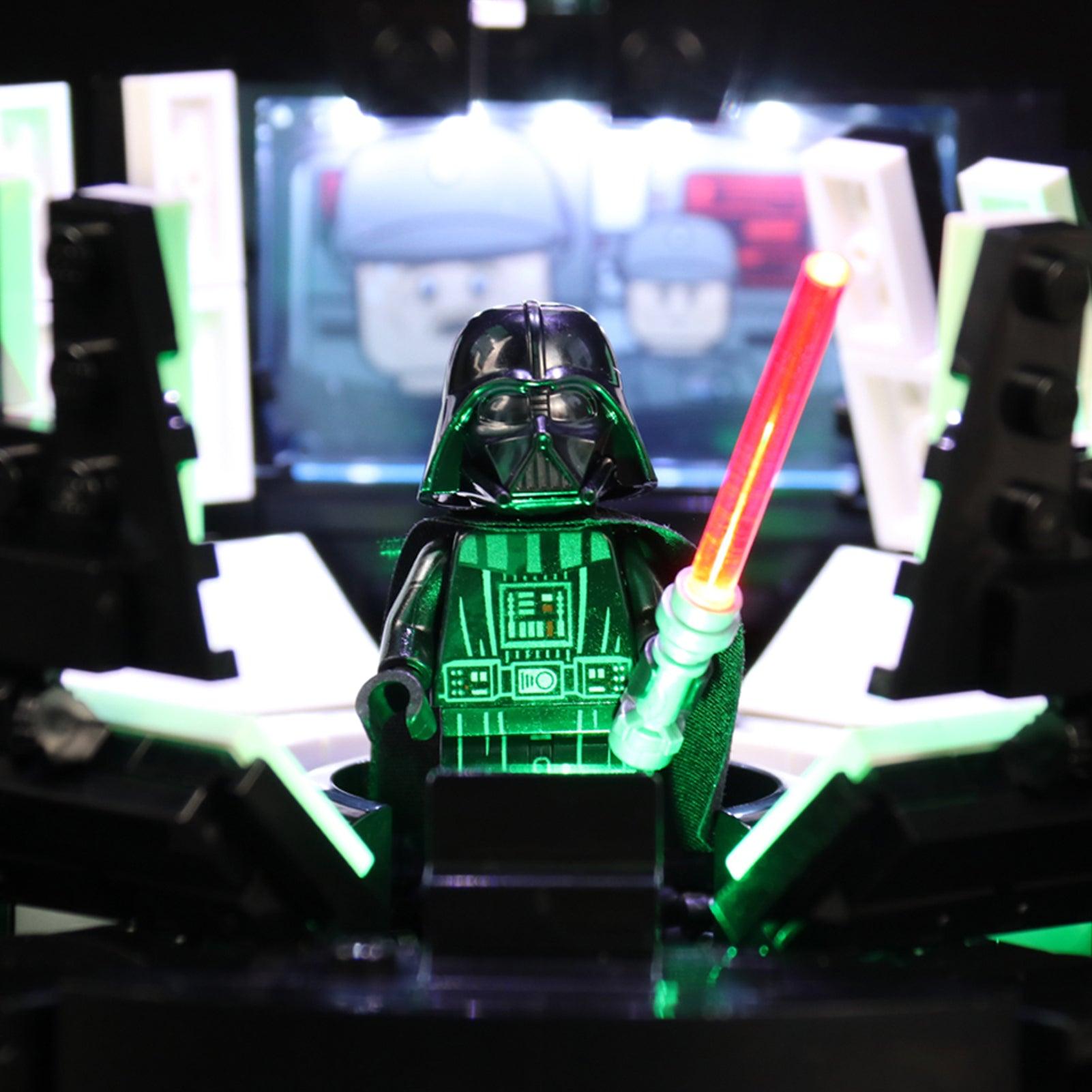 Best Light Kit for Lego Star Wars Darth Vader Meditation Chamber 75296 - Enhance Your Building Experience | Perfect for Display & Nighttime Showcase