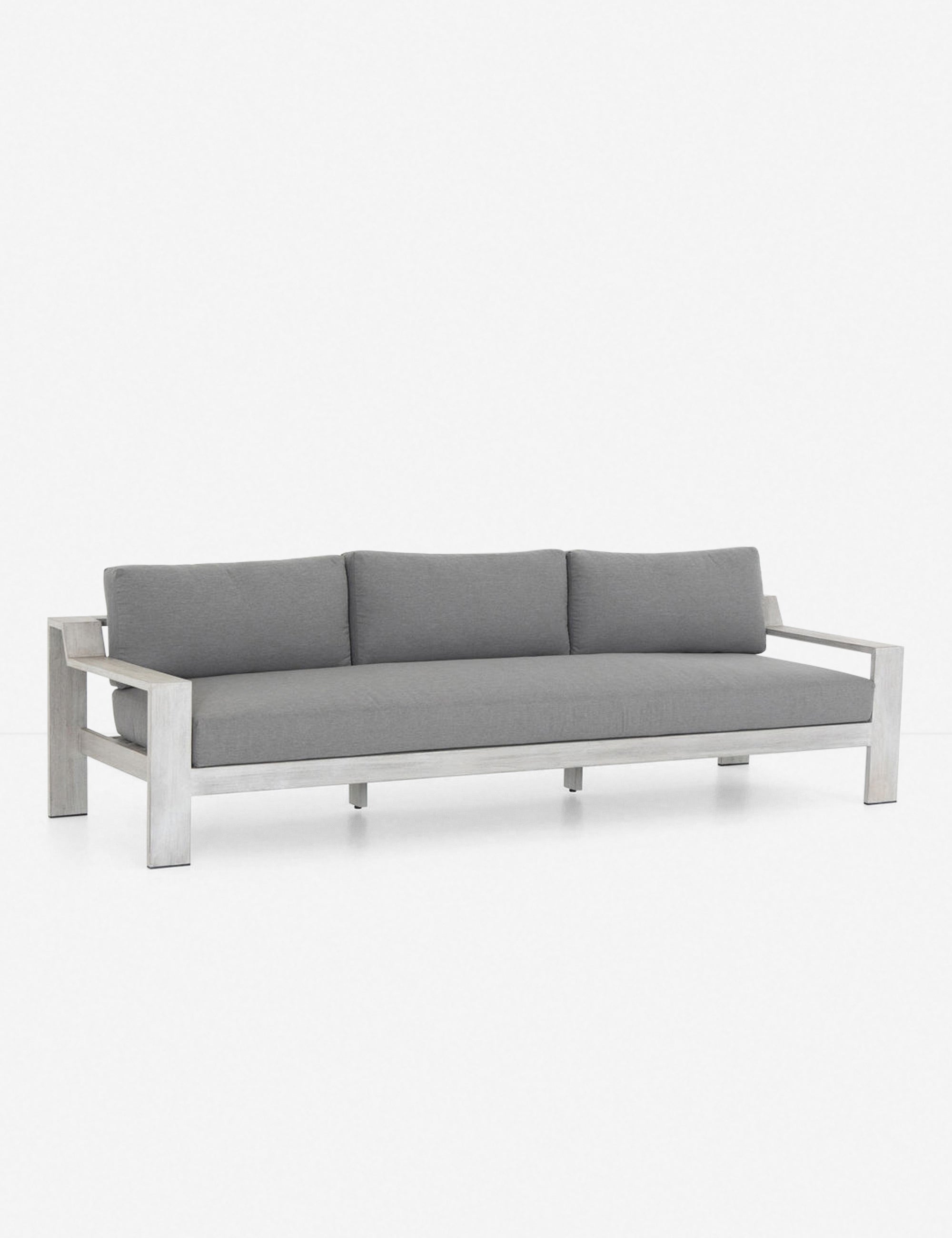 Clarise Indoor Outdoor Sofa - Waterproof & Weather-Resistant Patio Furniture for Living Room, Garden, and Backyard Relaxation