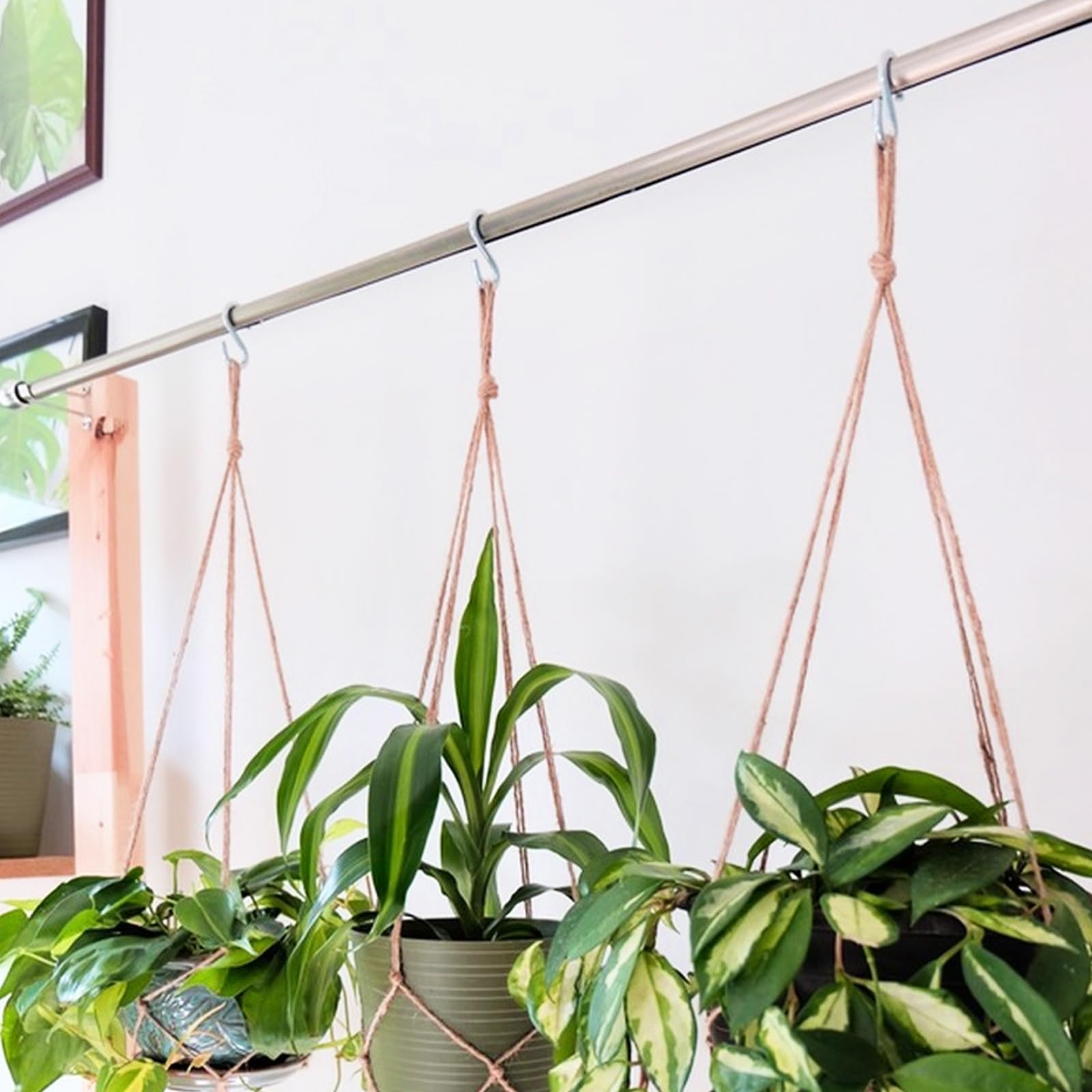 40 Pack 2.2 Inch Stainless Steel S Hooks - Heavy Duty Small S Hooks for Hanging Plants, Kitchen Utensils, Closet Organizers & Garage Storage - Multi-Purpose Hanging Hooks for Home & Office Organization