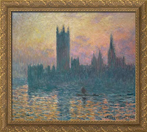 Canvas Art in a Gold Ornate Wood Frame