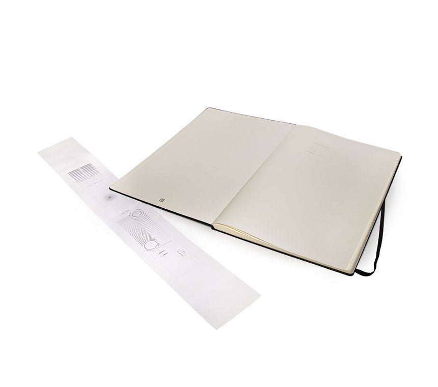 Moleskine Art Plus Folio Plain Hardcover Sketchbook - Premium Drawing Notebook for Artists, Students & Professionals - Perfect for Sketching, Journaling & Creative Projects
