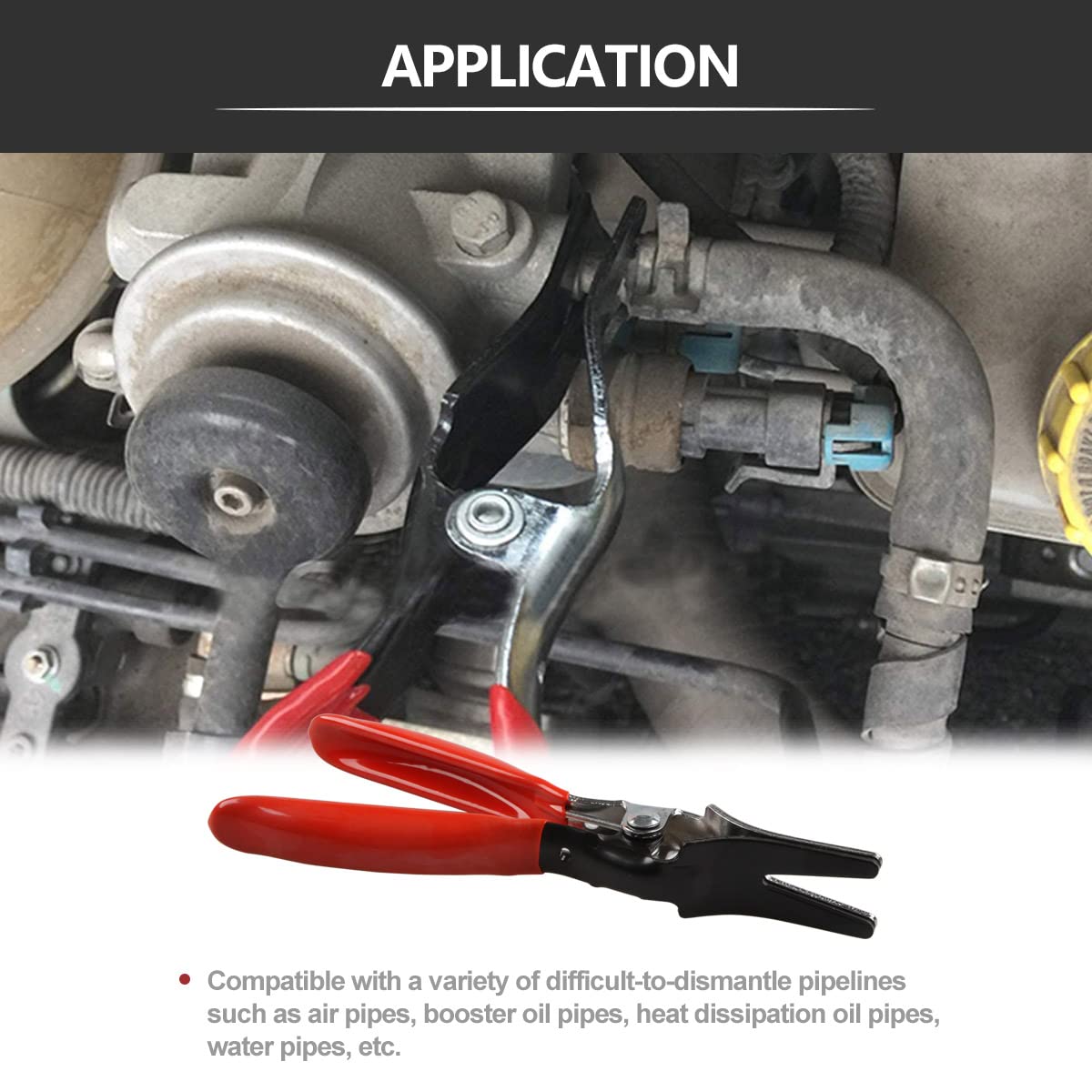 Automotive Hose Removal Pliers - Professional Vacuum Hose Separator Tool for Car Repair & Maintenance | Perfect for Mechanics & DIY Enthusiasts