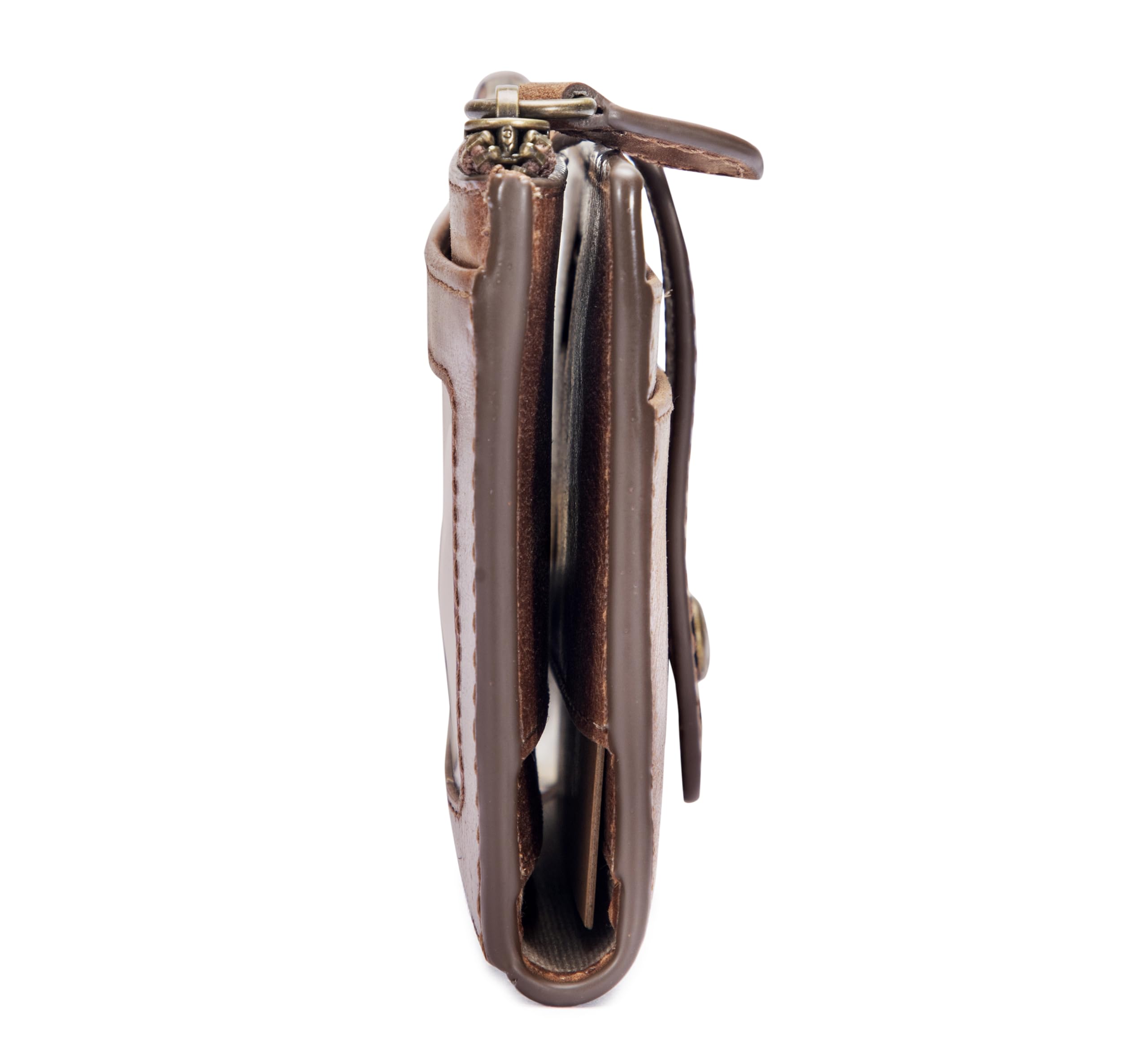 Frye Women's Melissa Coin Purse - Genuine Leather Small Wallet for Credit Cards & Cash - Perfect for Everyday Use, Travel & Gifts