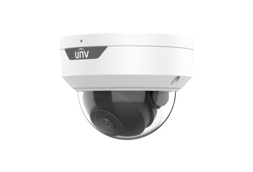 Uniview EC D4F28M V3 4MP Vandal-Proof IP Dome Security Camera with 2.8mm Lens & IR Night Vision - Ideal for Indoor/Outdoor Surveillance, Home & Business Security Monitoring