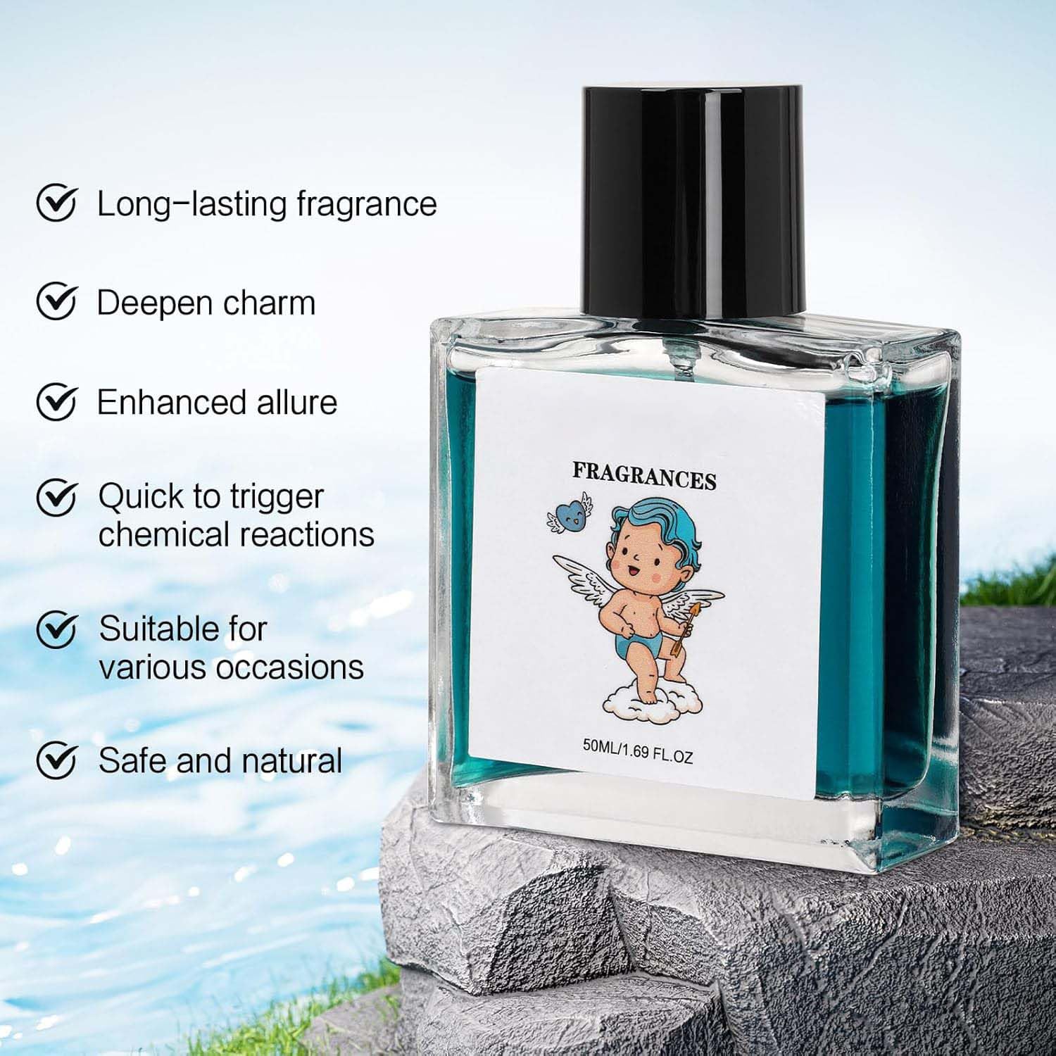 Hypnosis 2.0 Pheromone Cologne for Men - Long-Lasting Scent & Attraction Booster (50ml) | Date Night, Club & Special Occasion Fragrance