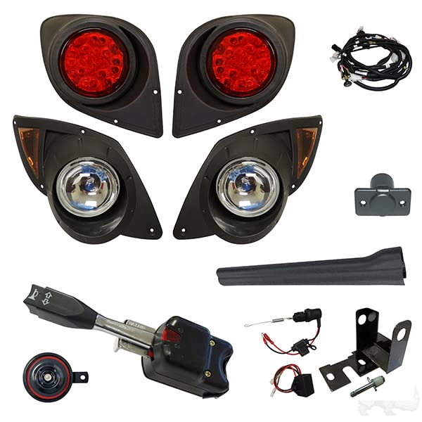 2007-2016 Yamaha G29/Drive Golf Cart LED Light Kit - Bright Headlights & Taillights for Night Driving & Safety