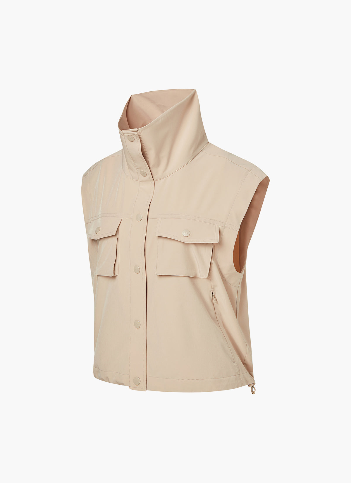 Men's Double Pocket Woven Vest - Lightweight Outdoor Fishing Vest with Durable Fabric for Hiking, Camping & Casual Wear