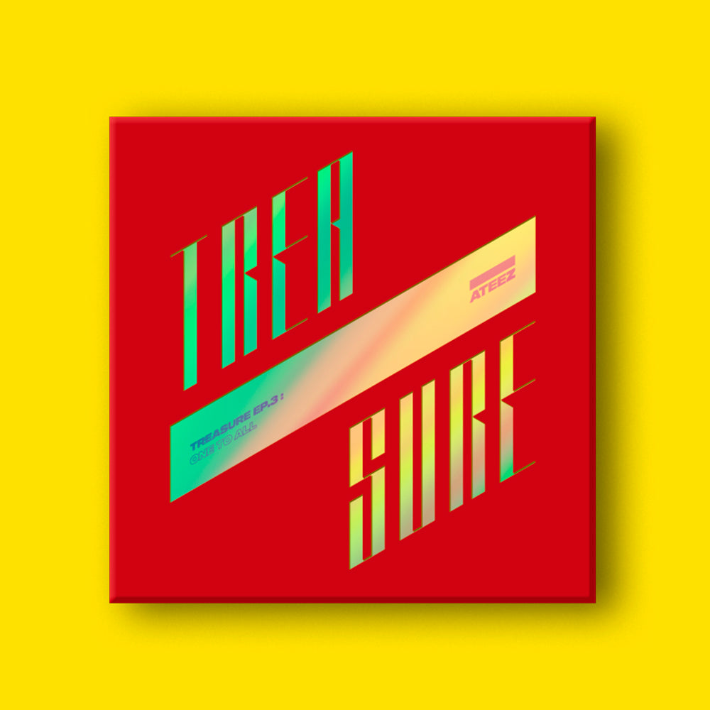 ATEEZ 3rd Mini Album 'TREASURE EP.3 : ONE TO ALL' - K-Pop Music CD + Photobook - Perfect for K-Pop Fans & Collectors | Great for Gifts, Parties & K-Pop Collections