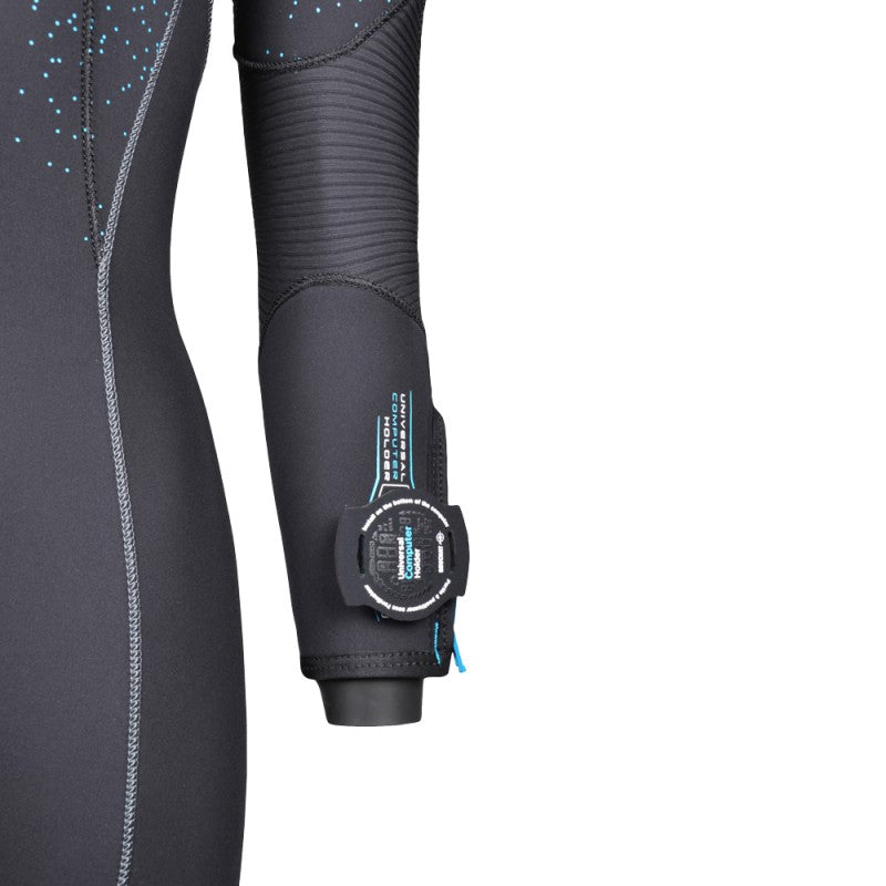 Beuchat Focea Comfort 6.7mm Women's Wetsuit - Premium Neoprene Scuba Diving Suit for Warm Water | Perfect for Snorkeling, Spearfishing & Water Sports