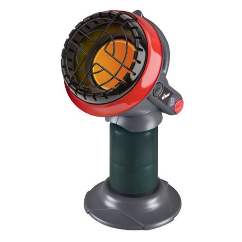 Mr. Heater F215100 Portable Little Buddy Propane Heater with Tank Refill Adapter - Indoor & Outdoor Use for Camping, Garage, and Emergency Heating