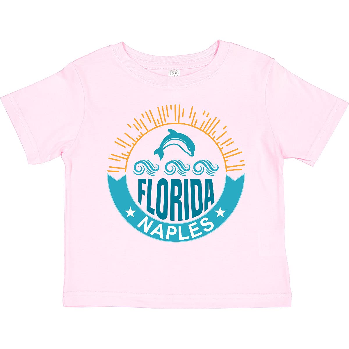 Inktastic Naples Florida Beach Vacation Toddler T-Shirt - Cute Summer Outfit for Boys & Girls - Perfect for Beach Trips, Family Vacations & Casual Wear