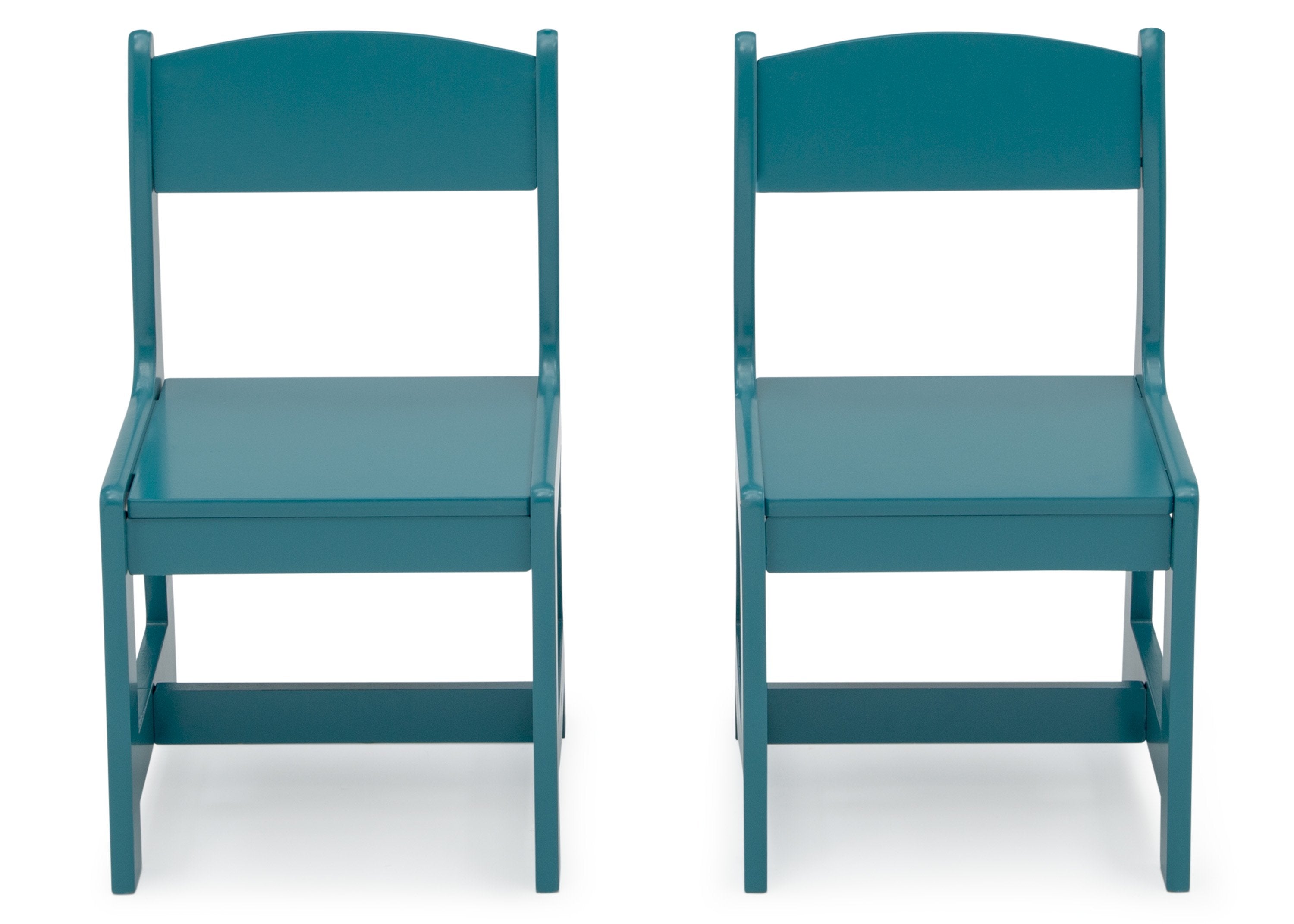 MySize Wooden Kids Chairs for Playroom - Set of 2 Children's Chairs for Reading, Drawing & Playtime - Perfect for Toddler Classroom, Daycare or Home Play Area