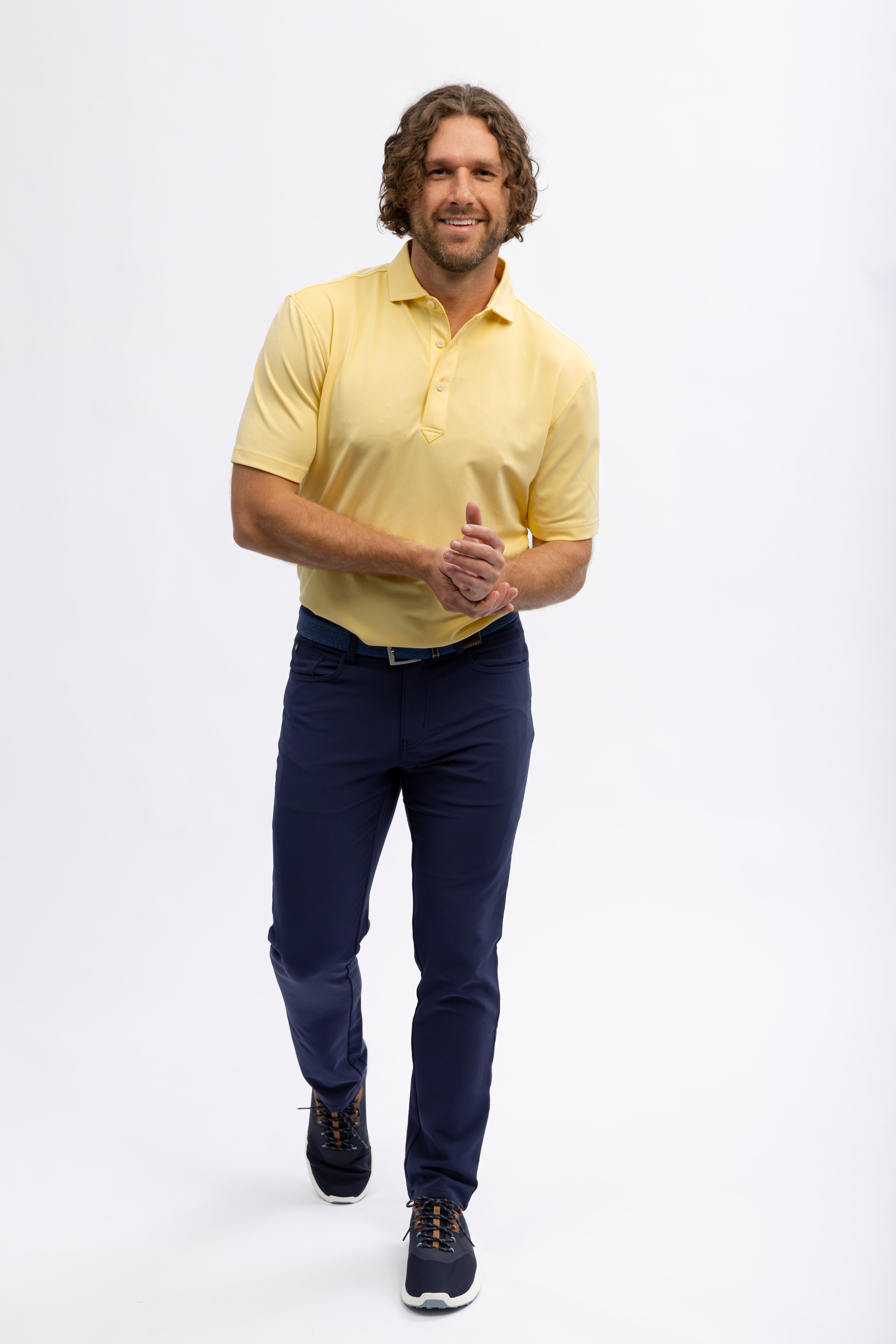 Premium Men's Oxford Polo Shirt - Classic Fit, Breathable Cotton, Versatile Casual & Business Wear - Perfect for Office, Golf, and Everyday Outfits