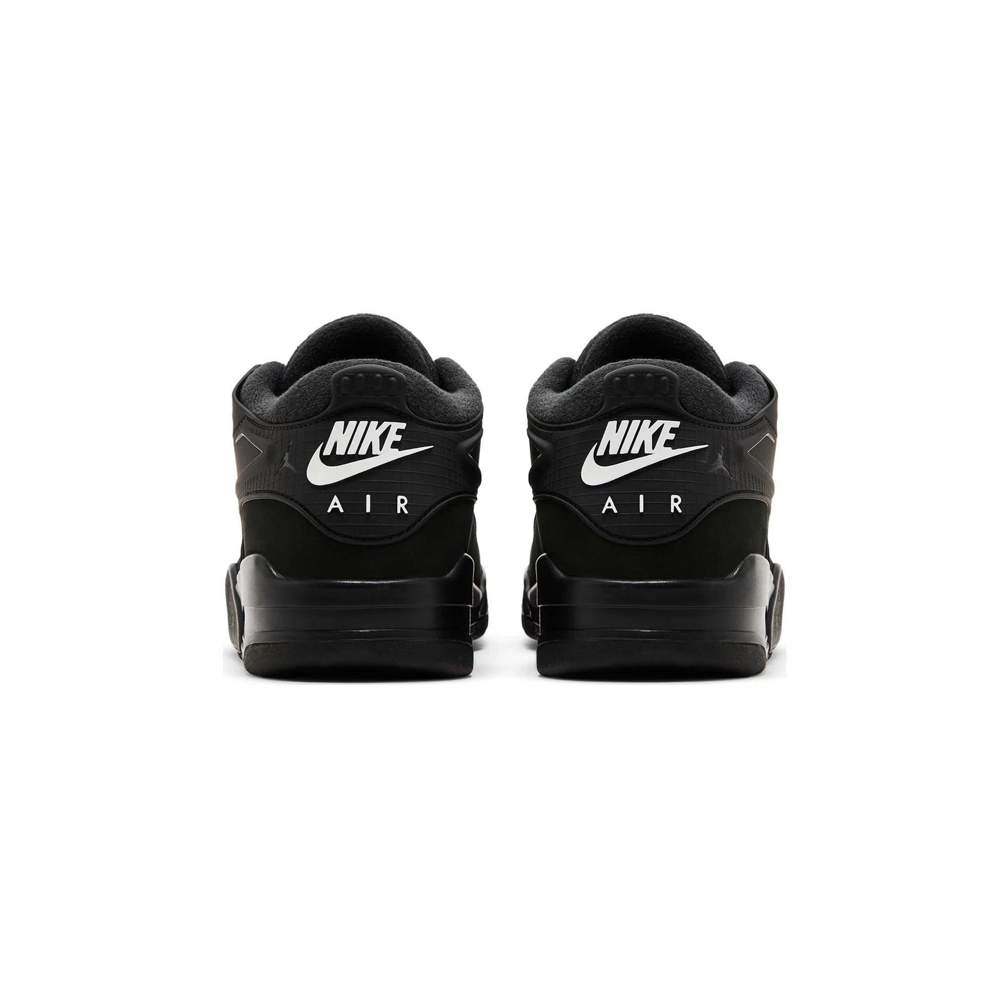 Air Jordan 4 Retro 'Black Cat' Men's Basketball Shoes 2024 - Premium Black Leather Sneakers for Running, Gym & Streetwear Fashion