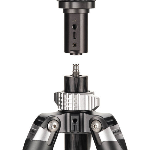 Benro Kingpod CF 2 Series 4-Section Carbon Fiber Tripod with FS36PRO Hybrid Head - Professional Photography & Videography Support for Outdoor Shooting