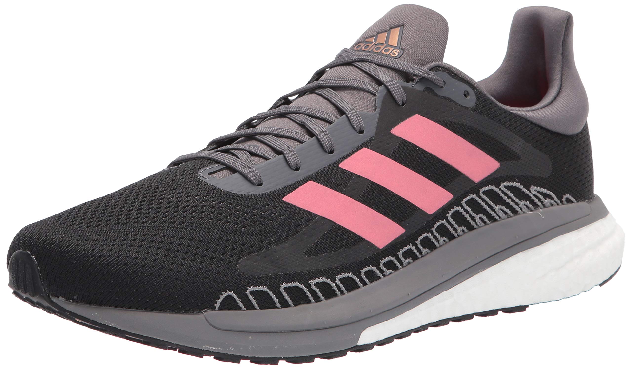 adidas Men's Solar Glide St 3 Running Shoes - Lightweight Cushioned Sneakers for Jogging, Training & Gym Workouts