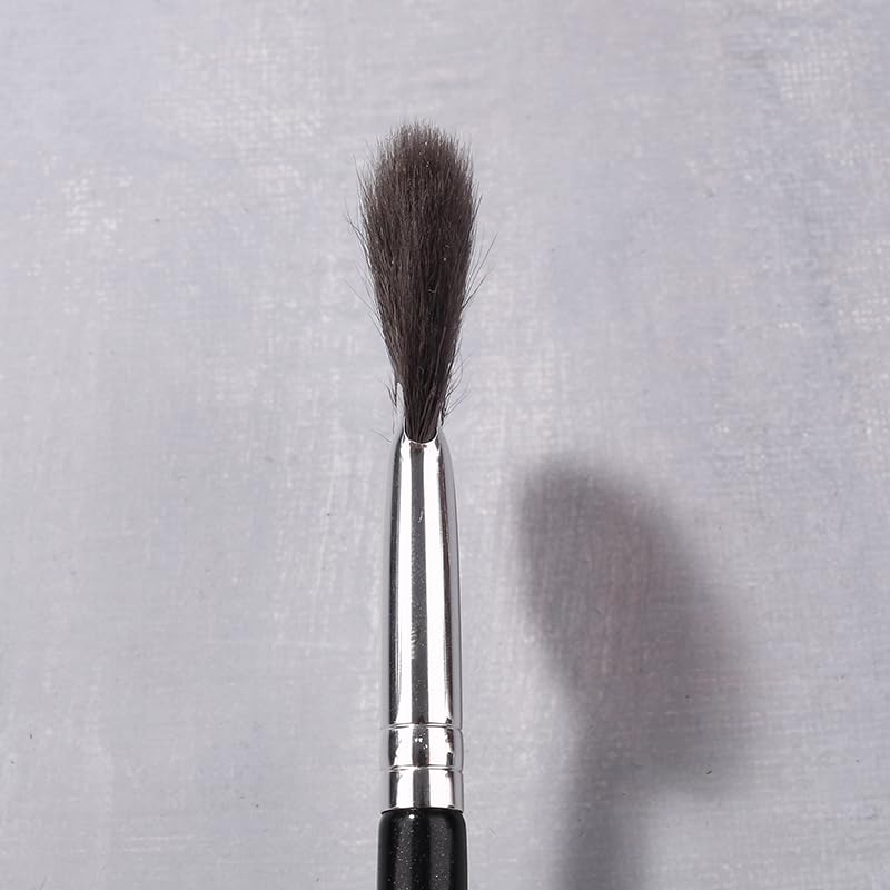 Professional Vegan Fan Brush - Soft Synthetic Makeup Brush for Blush, Highlighter & Eyeshadow | Perfect for Contouring, Highlighting & Detailed Makeup Application