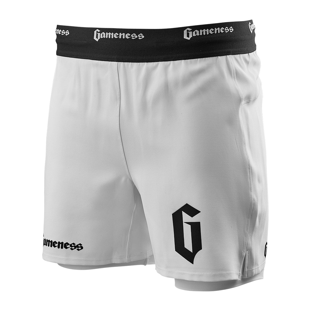Gameness Men's Lined Pro Grappling Shorts - MMA Training & BJJ Competition Shorts for Grapplers - Perfect for Brazilian Jiu-Jitsu, Wrestling & Combat Sports