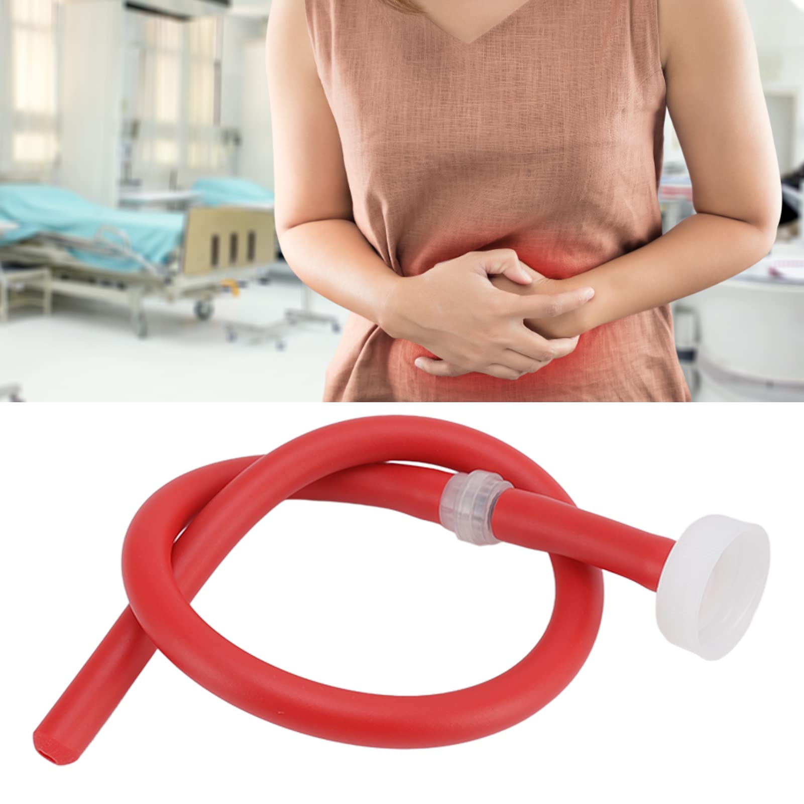 Alvinlite Enema Hose Kit - Silicone Nozzle for Colon Cleansing & Coffee Enema at Home